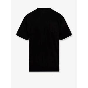 Sacai Men Cotton T-Shirt With Nylon Inserts